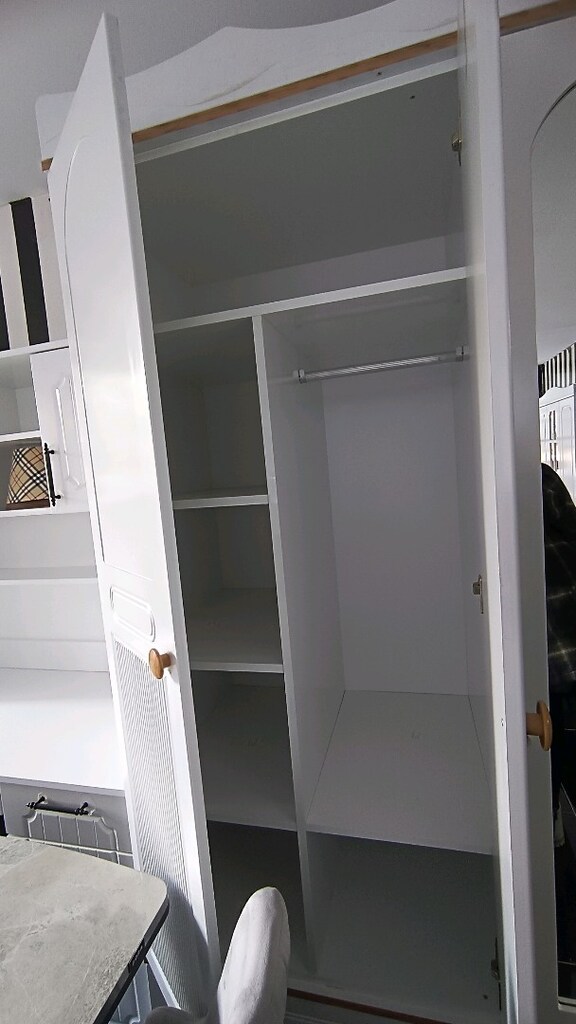 6 kapakli mdf gardolap - 6