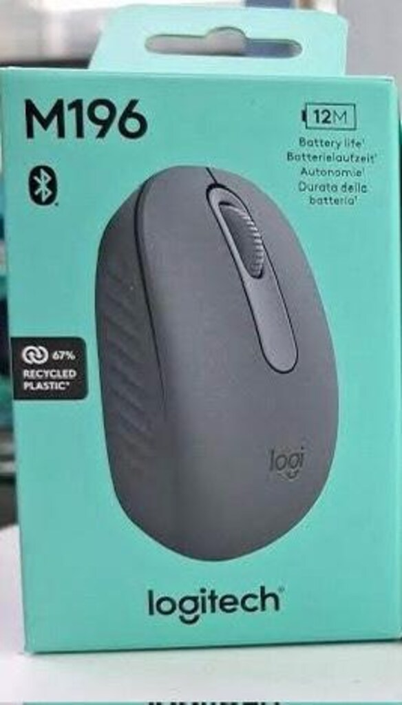 Logitech m196 bluetooth kablosuz mouse ve nero laptop çantası - 2