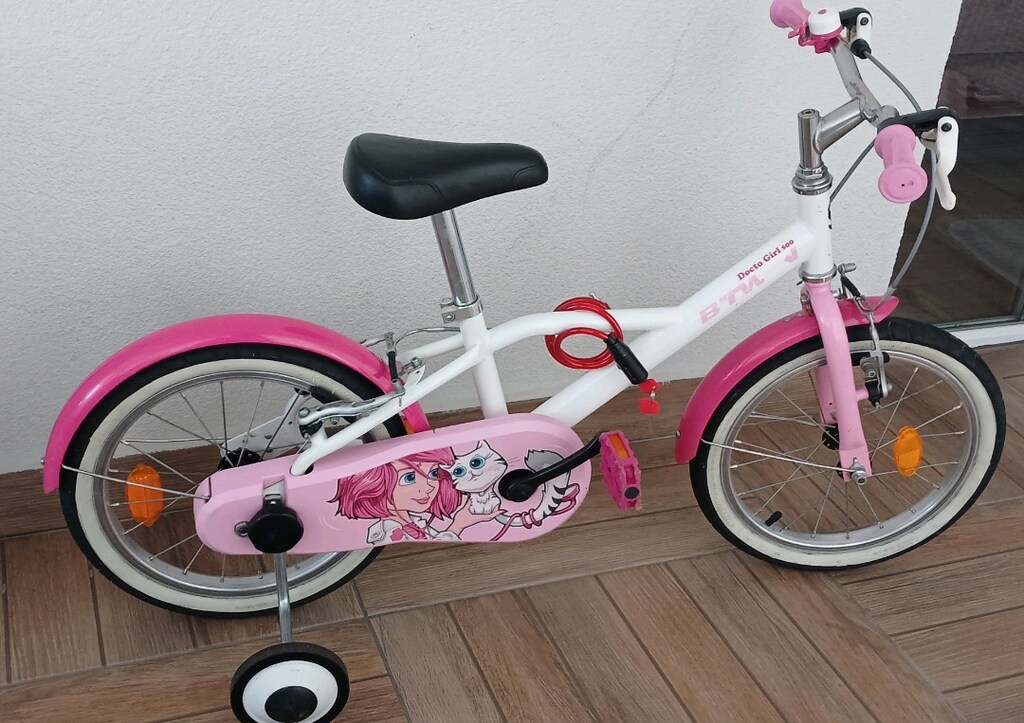 btwin çocuk bisikleti 16 jant Decathlon YENİ GİBİ Ön Sepetli de var - 4