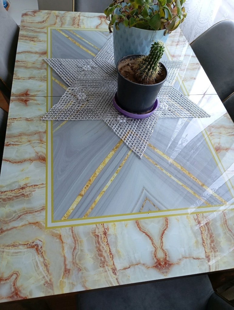 8 kişilik salon yemek masası - 2