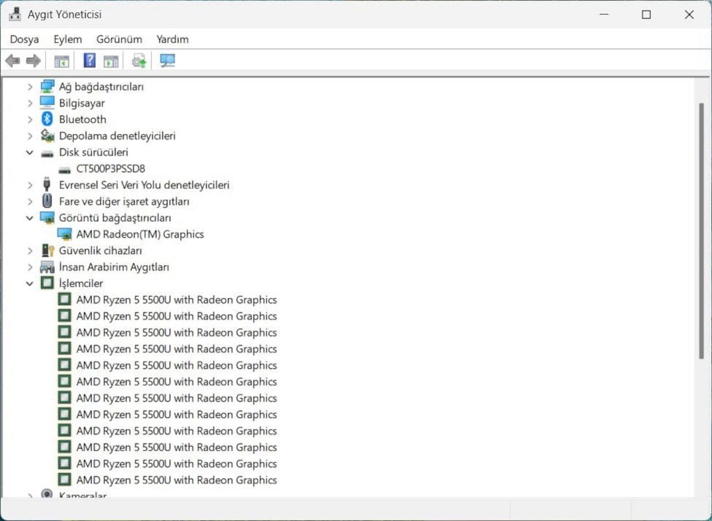 22 AY GARANTİLİ KUTULU FATURALI CASPER X700 RYZEN 5 İŞLEMCİLİ LAPTOP - 8