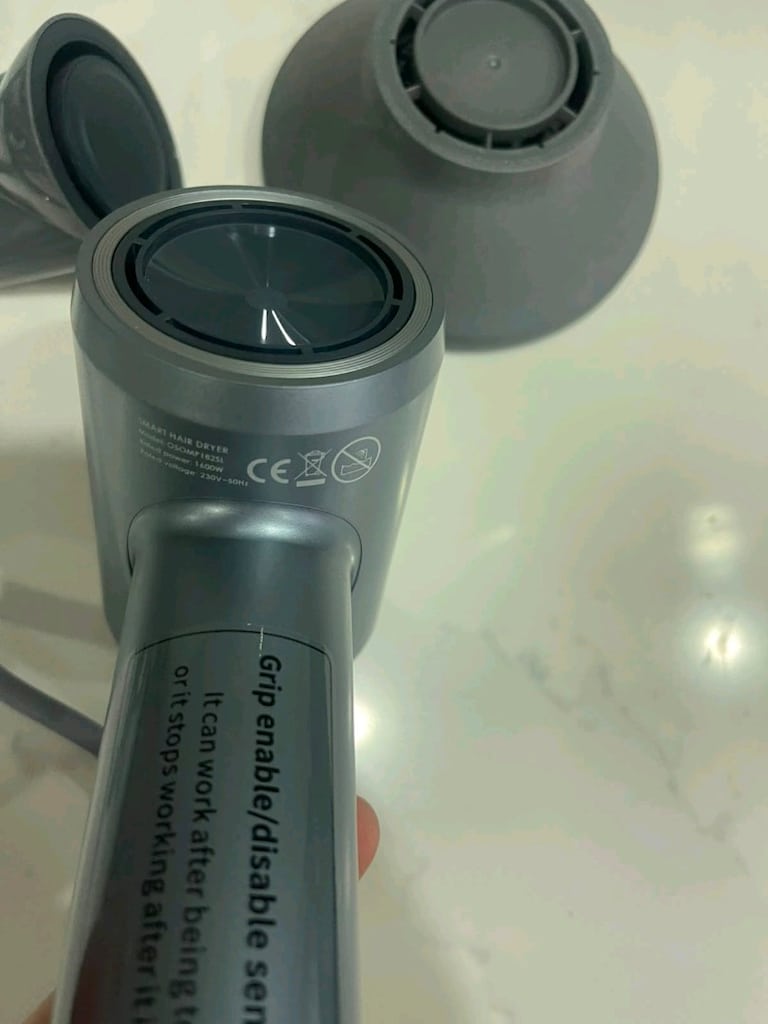 Saç kurutma osom profesyonel saç kurutma makinesi 1600w dijital - 4