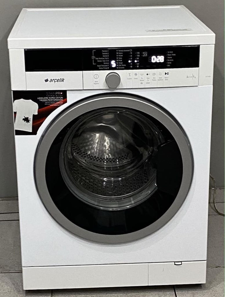 Arçelik 9 Kg 1200 Devirli İnverter A+++ Piano Serisi Çamaşır Makinesi - 2