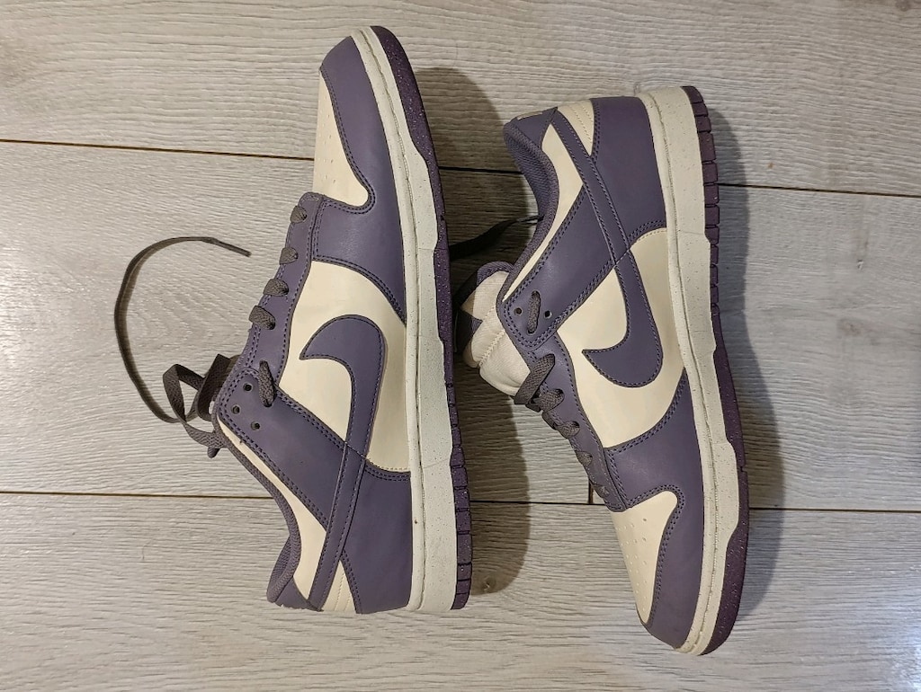 Nike jordan 44 numara lila renkli deri ayakkabı - 2