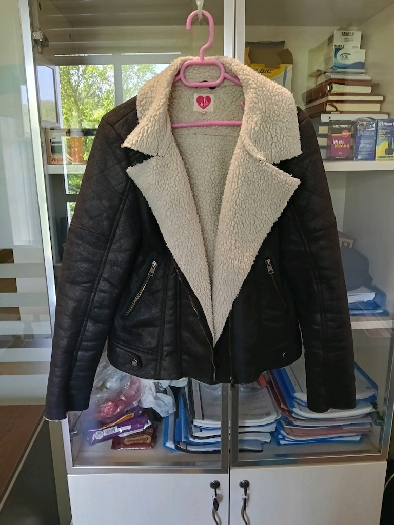 Koton Biker Yaka Nubuk Ceket - 3