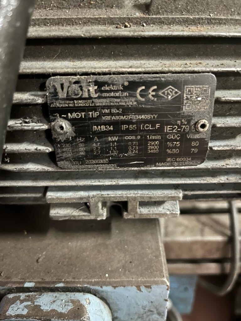 Volt elektrik motoru redüktörlü - 4