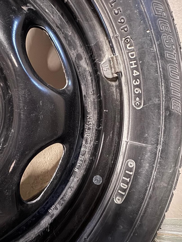 175/65/14 JANT LASTİK İSTEPNE OPEL CORSA - 3