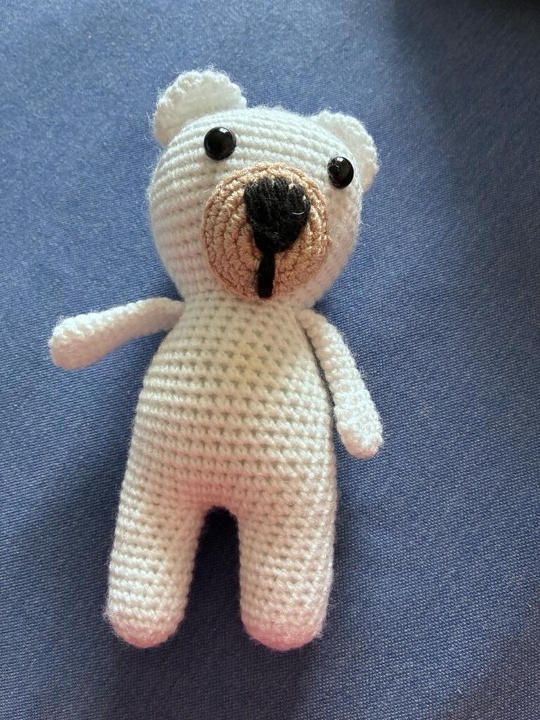 Kullanılmamış oyuncak ayıcık amigurumi ayıcık - 2