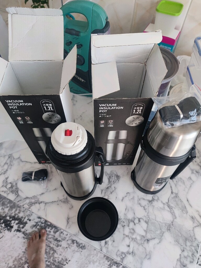 çelik vakumlu termos 1.2 LT 2 adet - 3