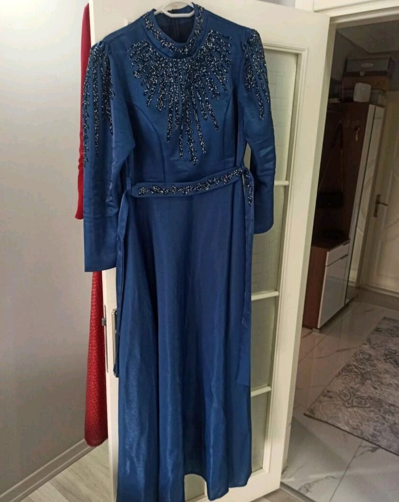 bayan abiye düğün nişan elbisesi - 2