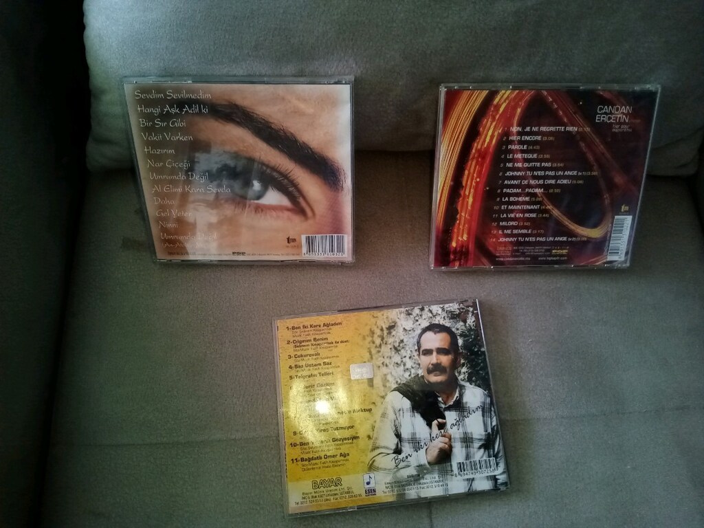 3 Adet Orijinal CD - 10