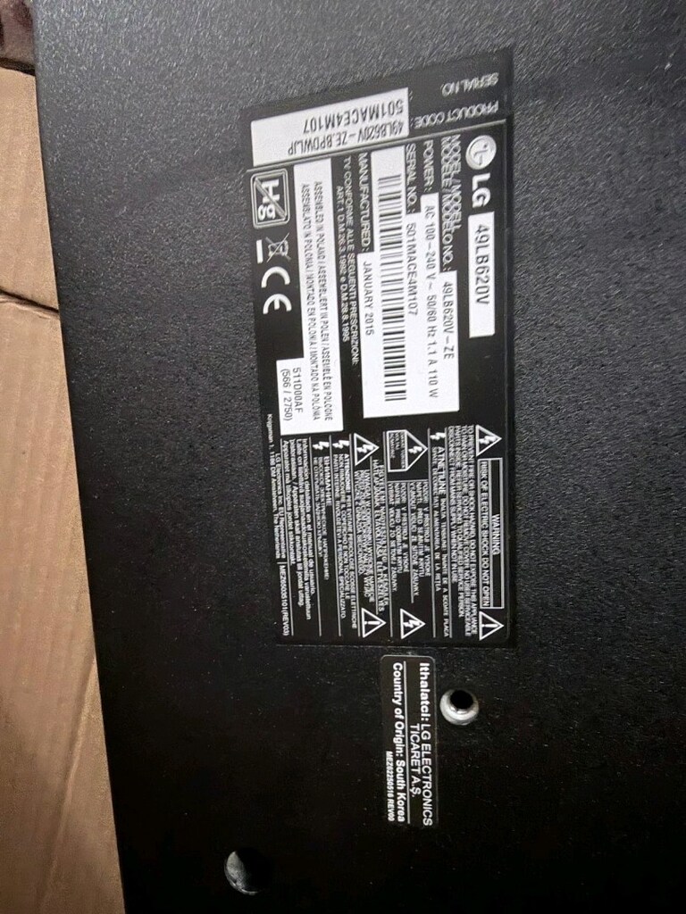 LG 49 LB620 V LED TV - 5