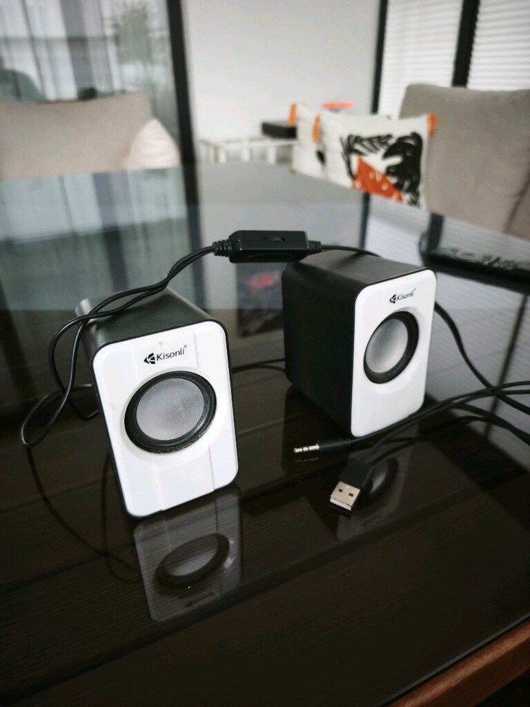 USB şarjlı hoparlör çiftli - 3
