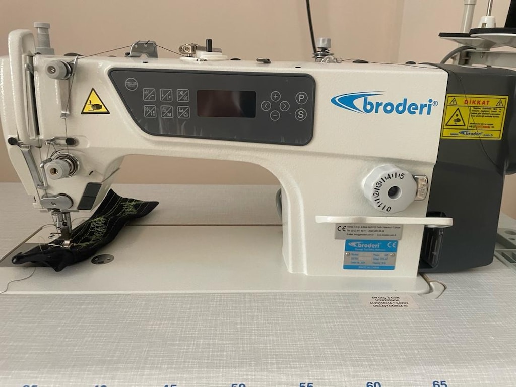 broderi sanayi tipi otomatik düz dikiş makinesi - 2