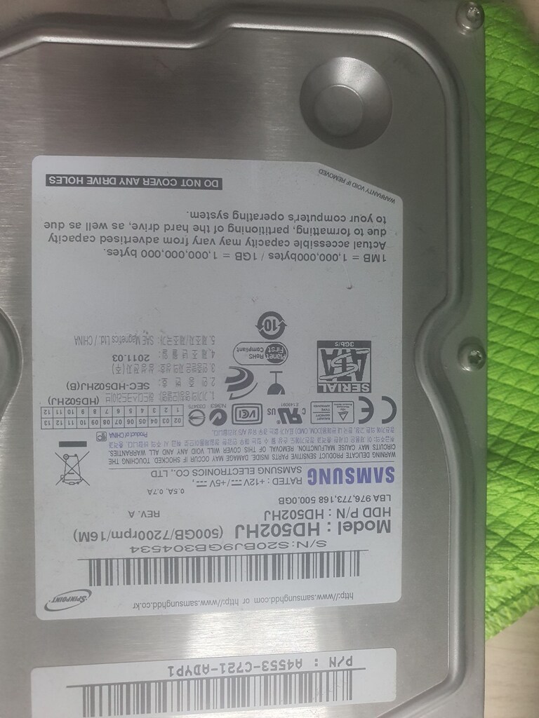 Hdd harddisk - 7