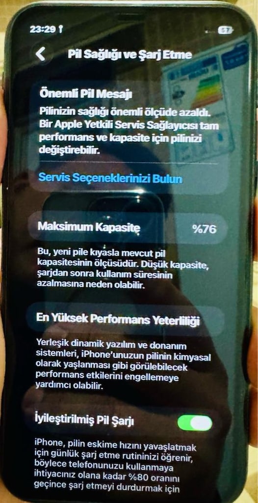YURTİÇİ NOKTA HATASIZ 128gb IPHONE 11 - 7