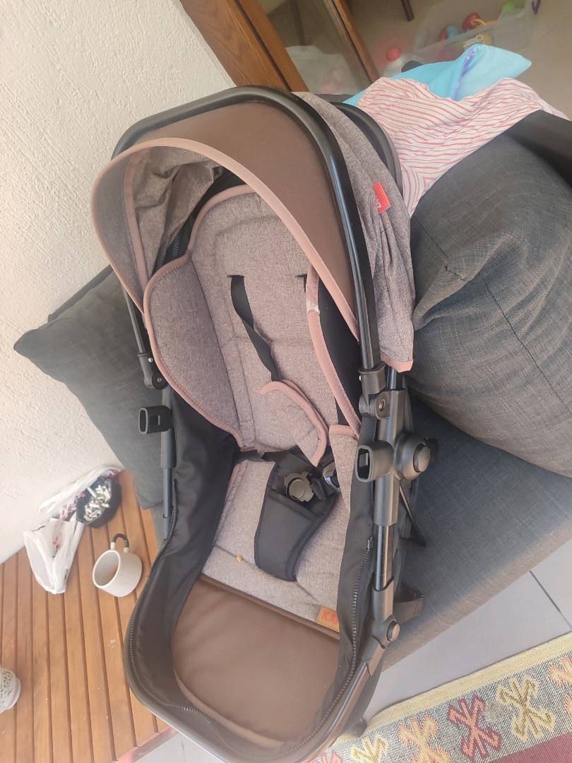 Kanz D-Go Travel Sistem Bebek Arabası + Puset + Ana Kucağı Temiz - 7