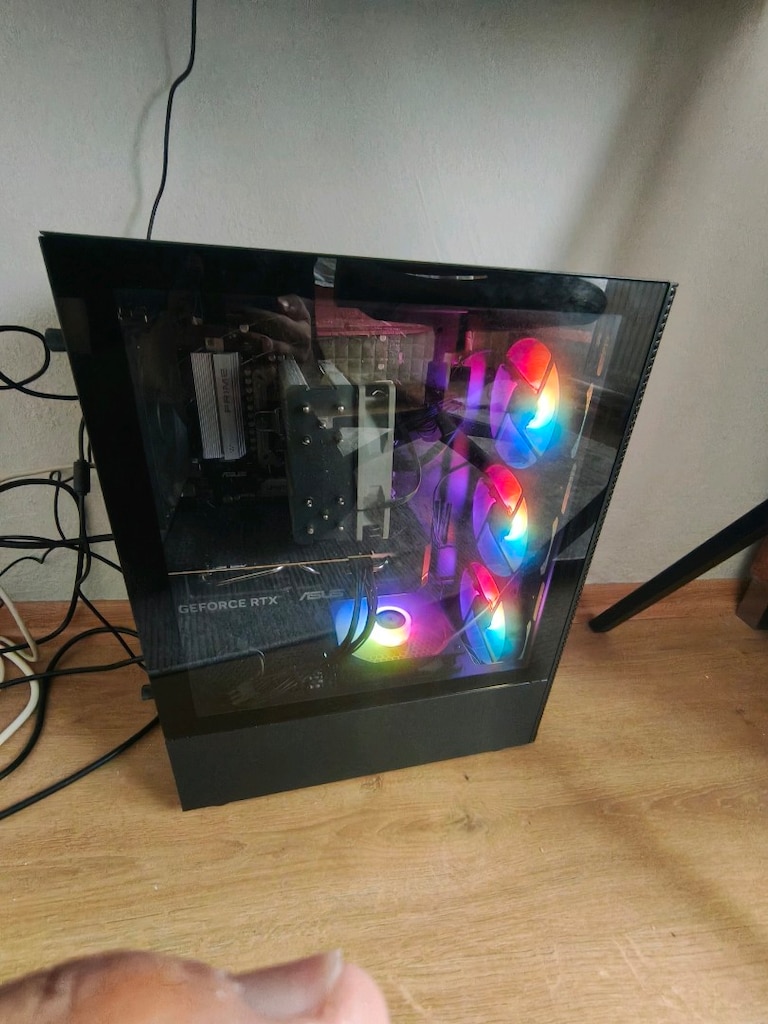 r7 7800x3d rtx5060 asus 280hz monitor oyuncu bilgisayar - 2