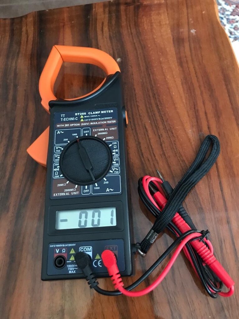 DİJİTAL DT266 CLAMPMETER ÖLÇÜ ALETİ - 4