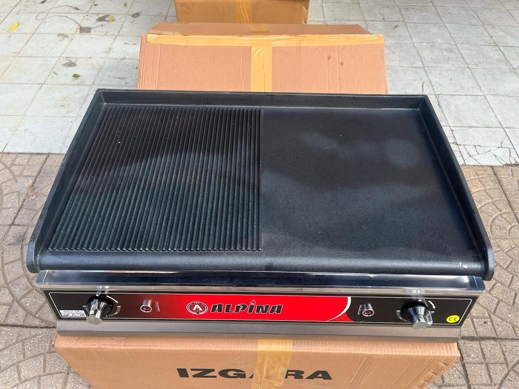 ALPİNA 70 CM ELEKTRİKLİ DÖKÜM IZGARA SIFIR GARANTİLİ ÜRÜN KÖFTE IZGARA - 3