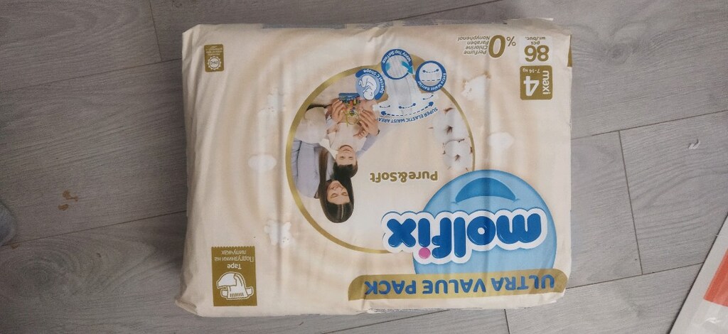 molfix pure & soft 4 beden bebek bezi - 2
