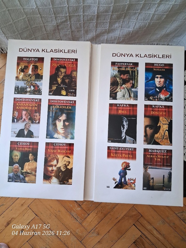 DÜNYA KLASİKLERİ ÖZEL KOLEKSİYON 12 FİLM 22 DVD MUHTEŞEM SET - 2