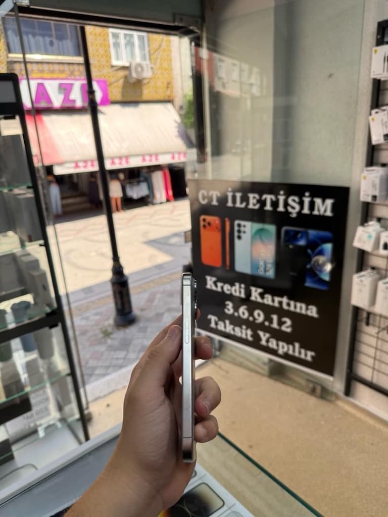 İPHONE 15 PRO 128 GB PİL 89 DEĞİŞENSİZ HATASIZ - 2