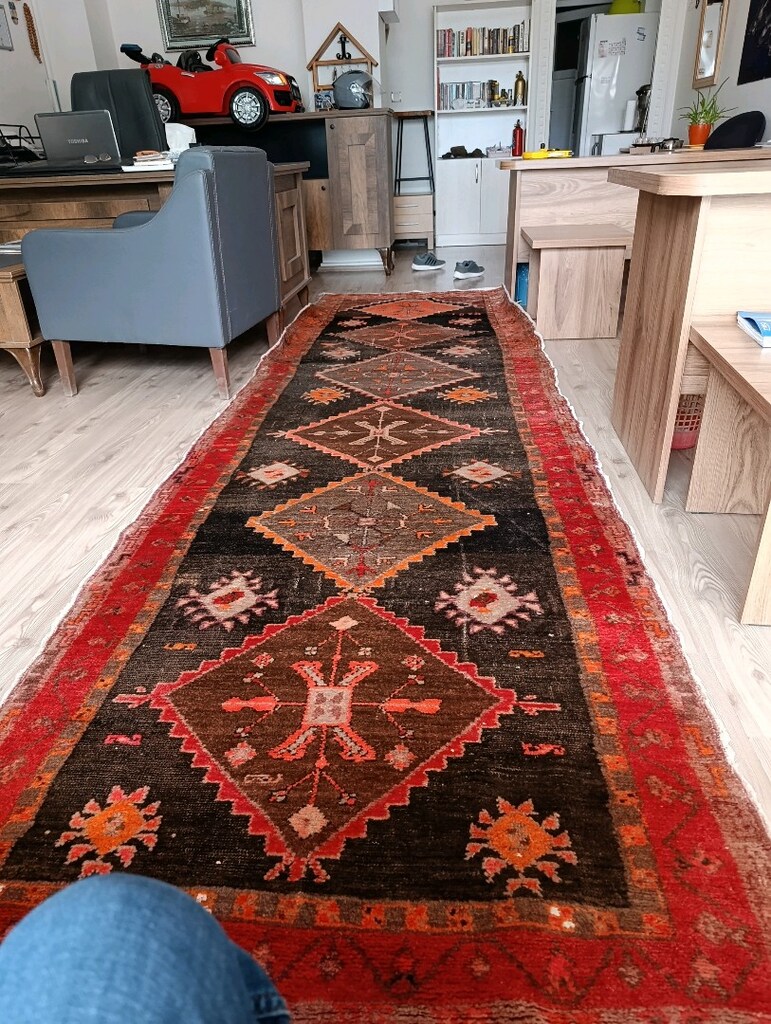 satılık el yapımı yün halı - 2