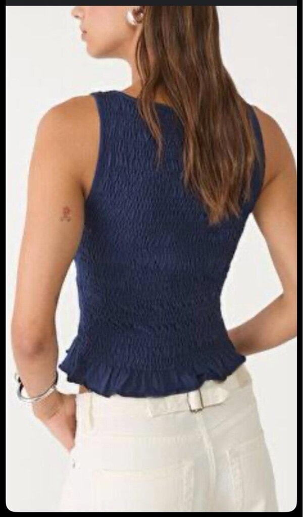 STRADİVARİUS BÜZGÜLÜ VOLANLI BODY TSHIRT - 13