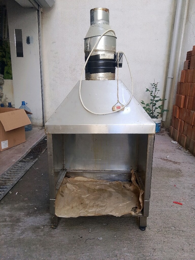 kapalı paslanmaz çelik endüstriyel davlumbaz - 5