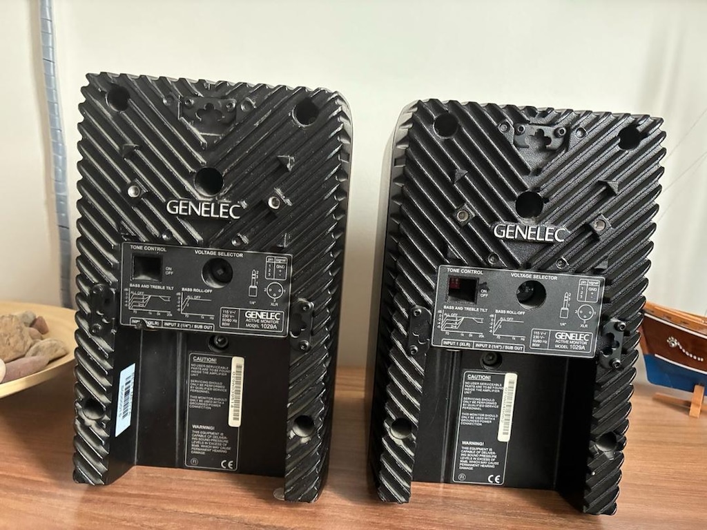 Genelec 1029A – 2 Adet Stüdyo Monitörü Orijinal - 4