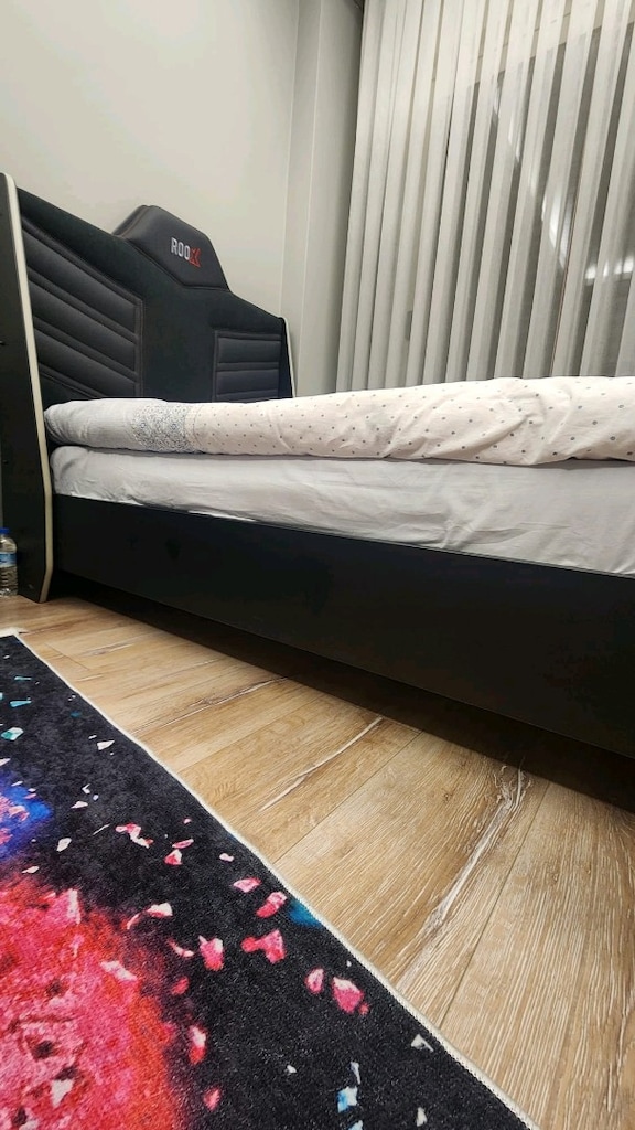 ROOX LED Işıklı Modern Yatak Karyolası – Telefon Kontrollü LED - 8