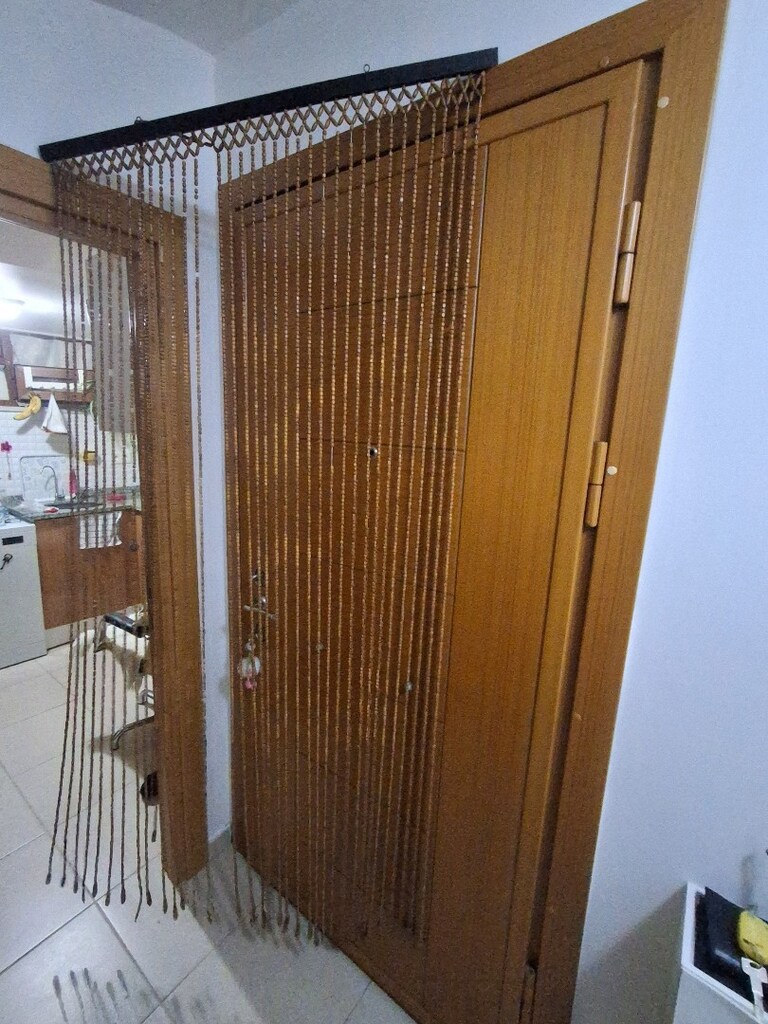 ahsap boncuk kapı perdesı - 14
