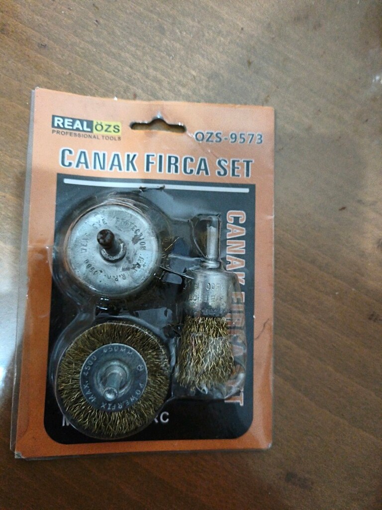 çanak fırça seti 6 mm - 2
