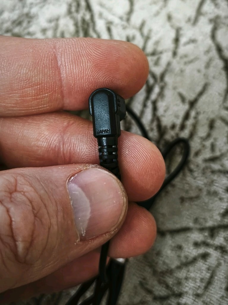 orjinal Sony vintage yaka mikrofonu stereo - 5