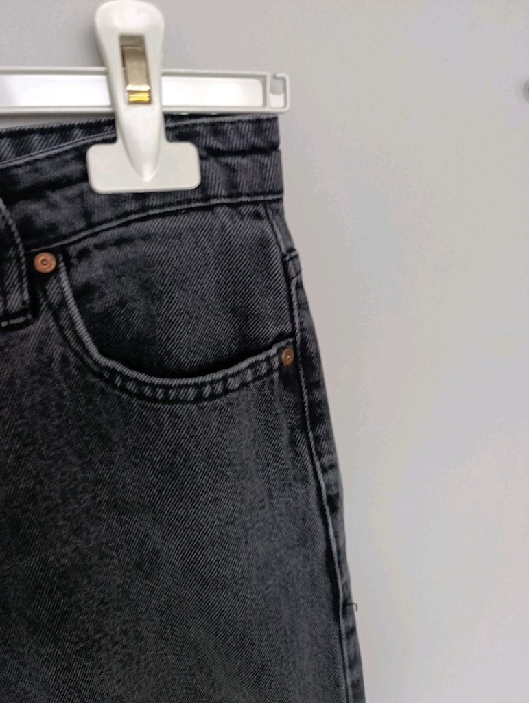 Gri Jean Pantolon - 3
