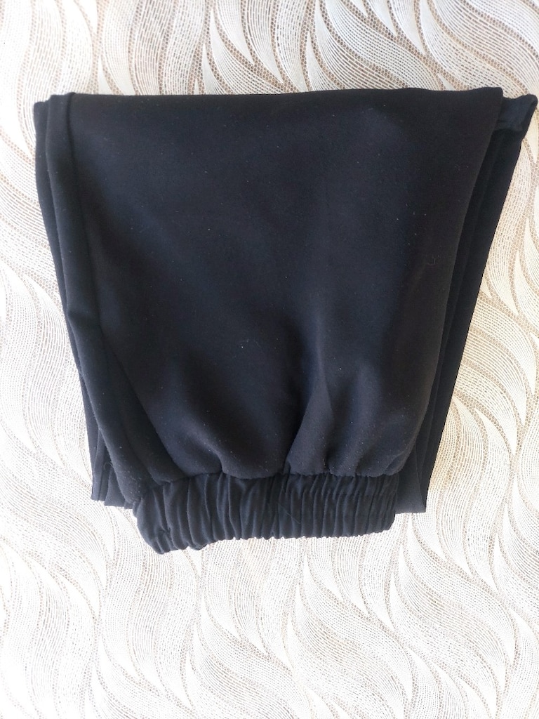 Kadın Beli lastikli cepli spor pantolon - 7