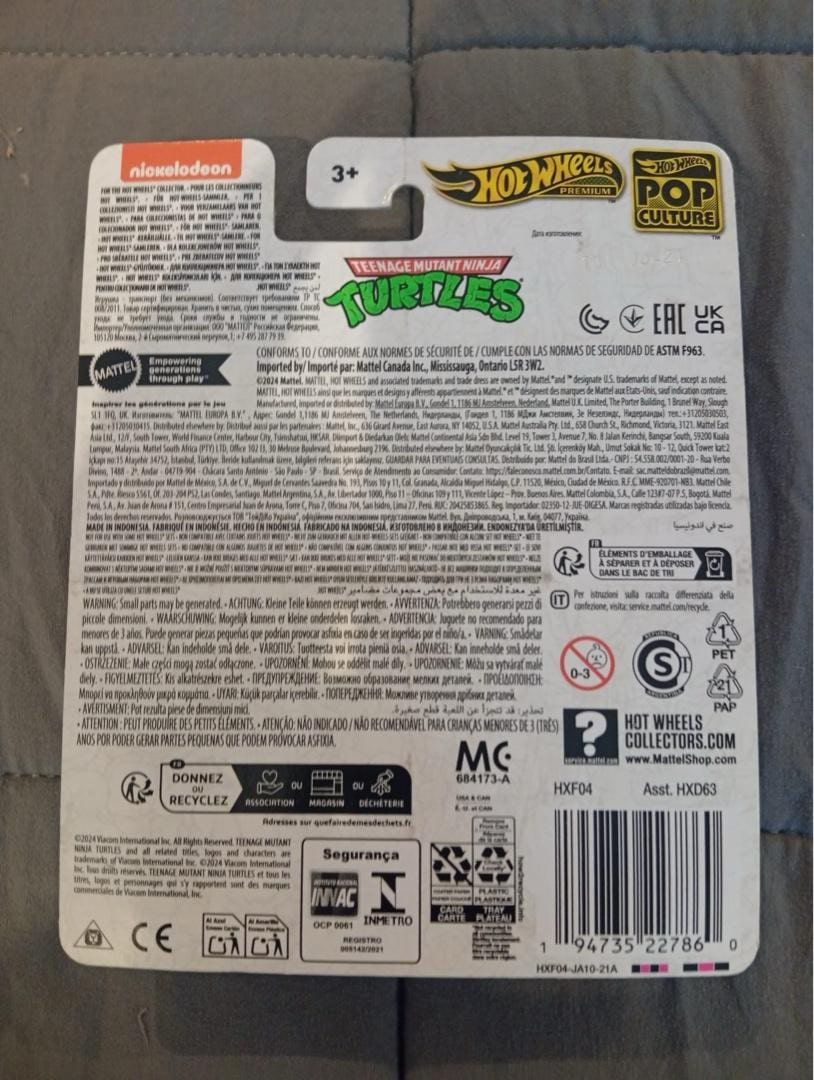 Ninja turtles party wagon hotwheels - 2