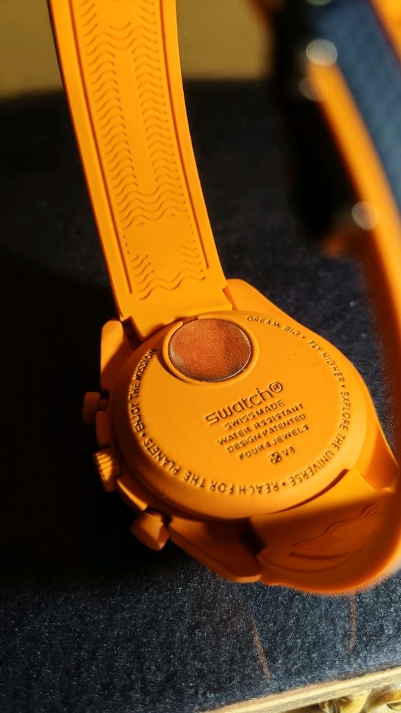 Saat OMEGA SPEEDMASTER SWATCH aktif gösterge - 5