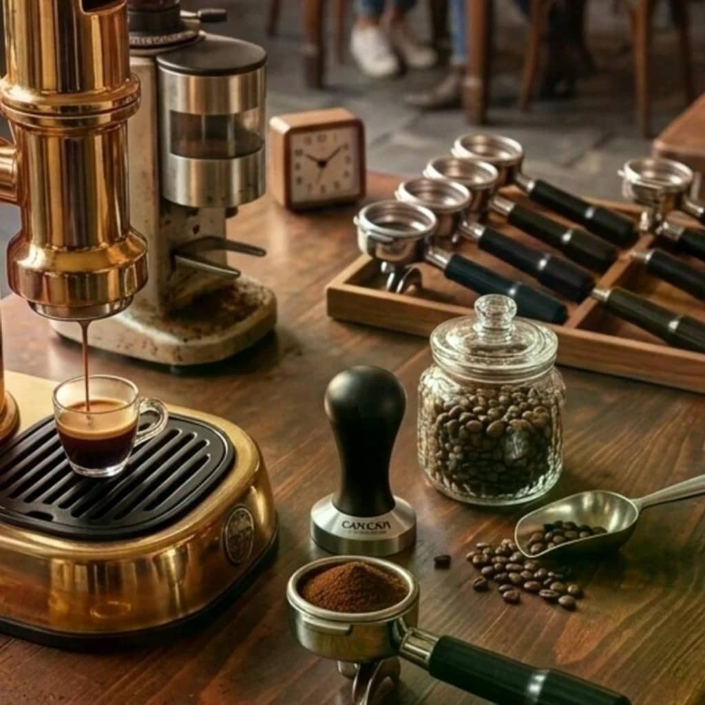 Cancan 53 mm Tamper Paslanmaz Çelik Taban CAN 1708 - 3