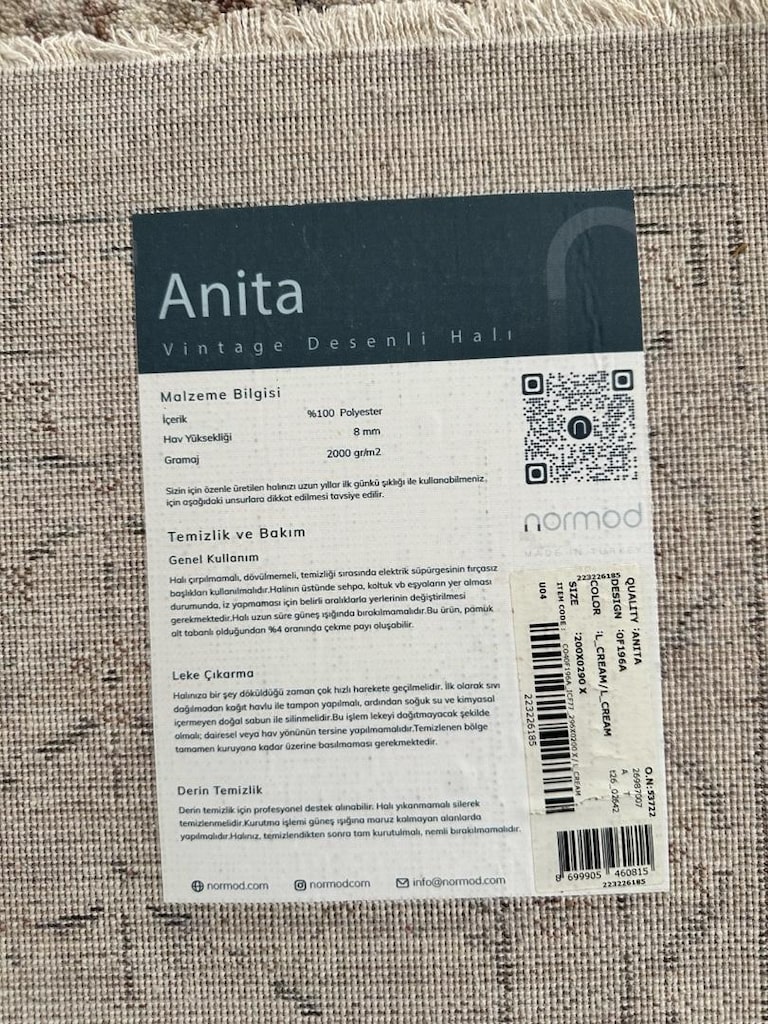 Normod Anita Halı 200x290 - 5