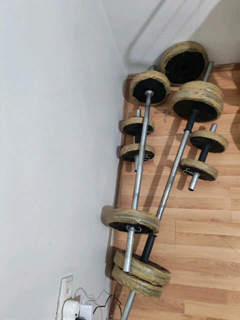 Ağırlık seti bar dambıllar (60 kg)