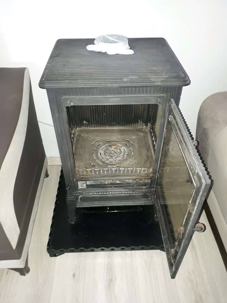 Saf döküm şömine soba - 5