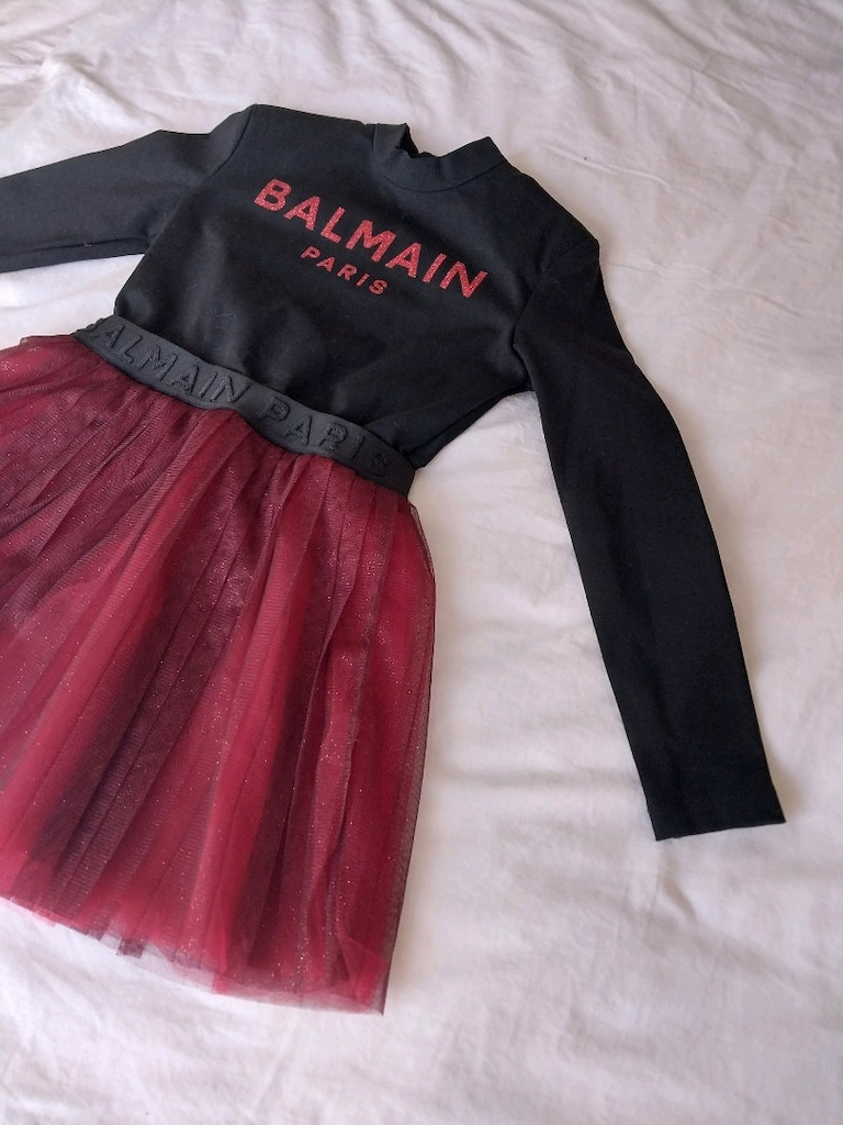 Balmain Cocuk Elbise - 7