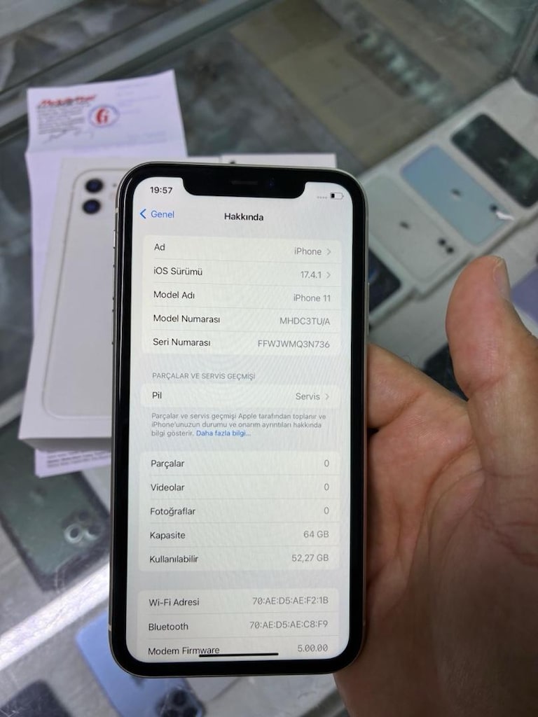 MÜHENDİSCELL’DEN YURTİÇİ İPHONE 11 HATASIZ KUTULU FATURALI - 10