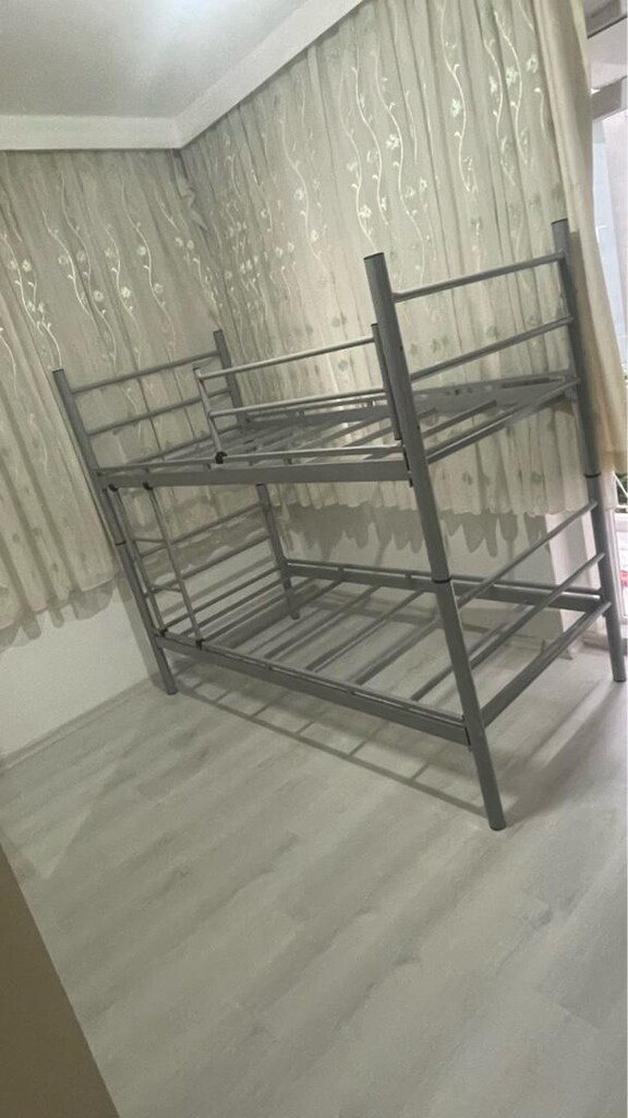 Tek kişilik 2 li ranza ve yatak - 4