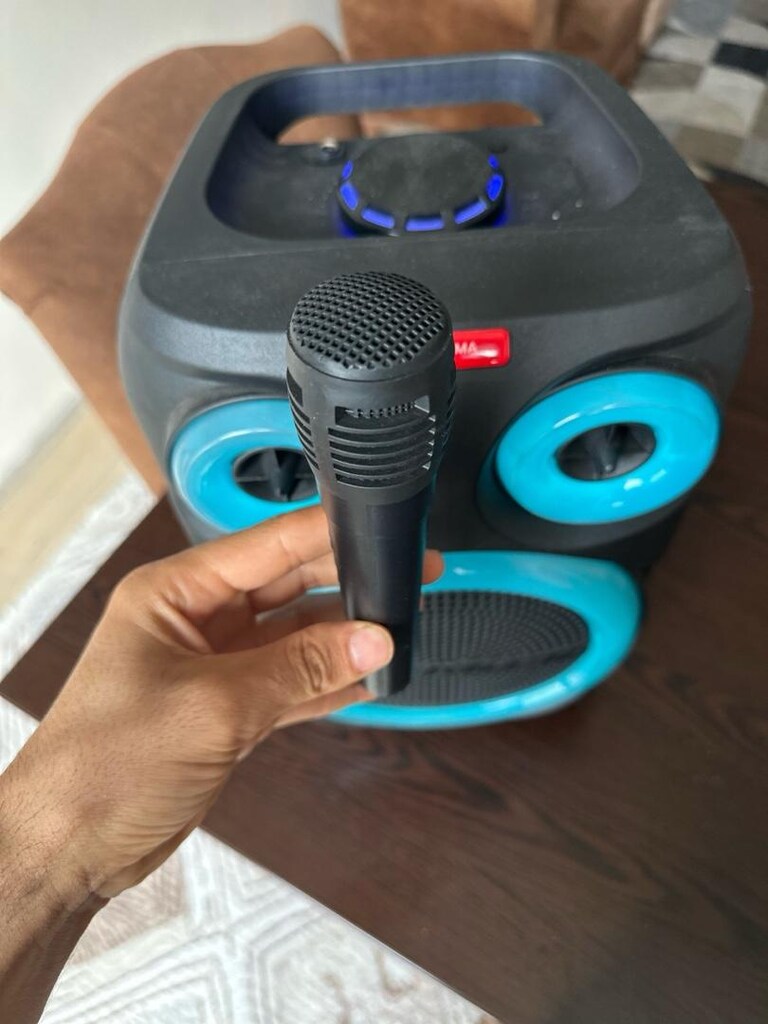 TORİMA WİRELESS SPEAKER HOPARLÖR KARAOKE SİSTEMİ BLUETOOTH MİKROFON - 7