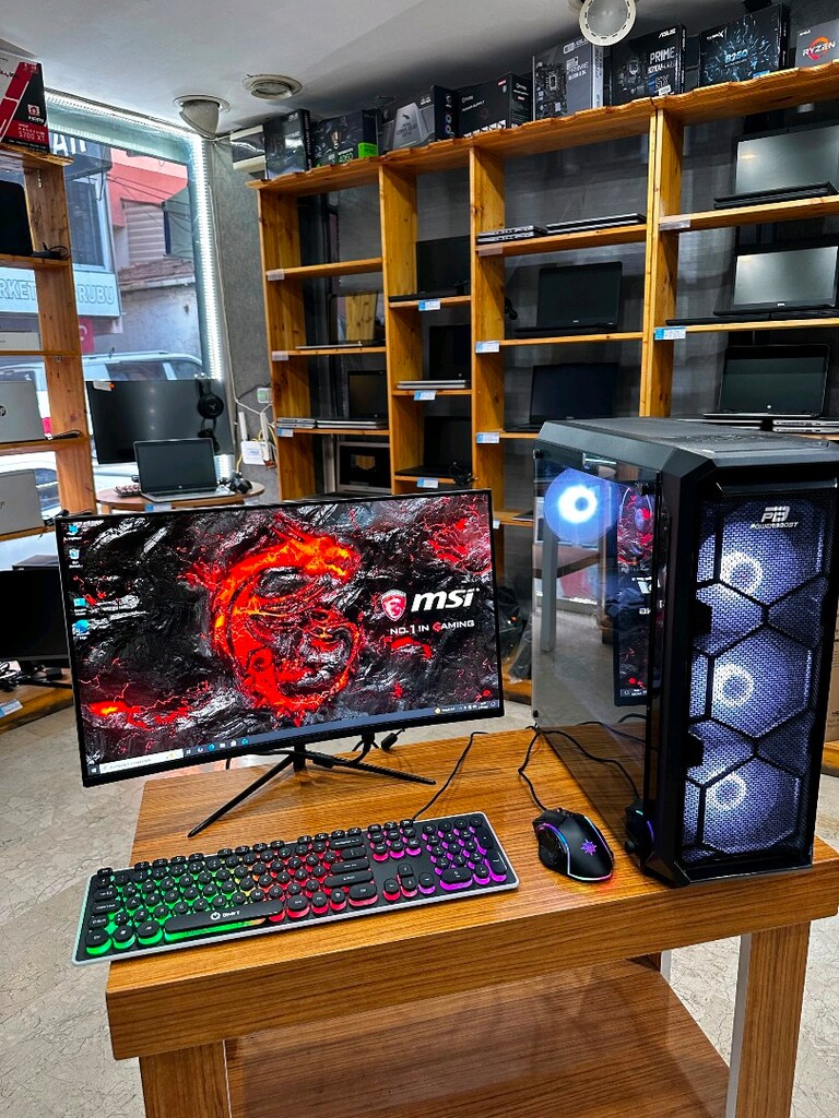 Masaüstü Gaming Rzyen 5 5500 RTX 3060 16 GB RAM 512 GB SSD - 5