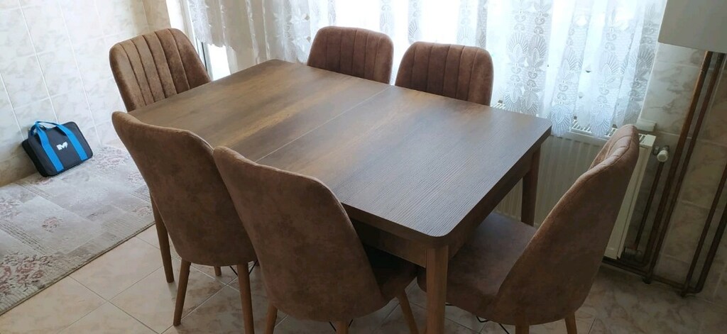 AÇILABİLİR KELEBEK MASA SANDALYE TAKIMI - 3