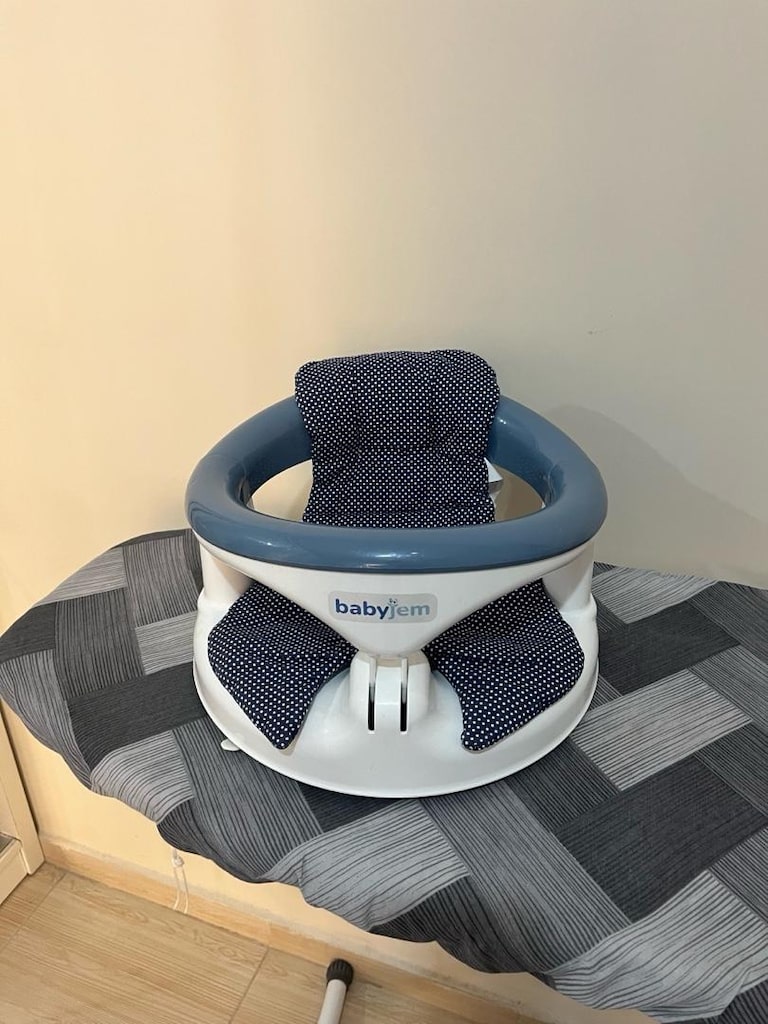 Babyjem Yandan Açılır Banyo ve Mama Oturağı Minderli - 3